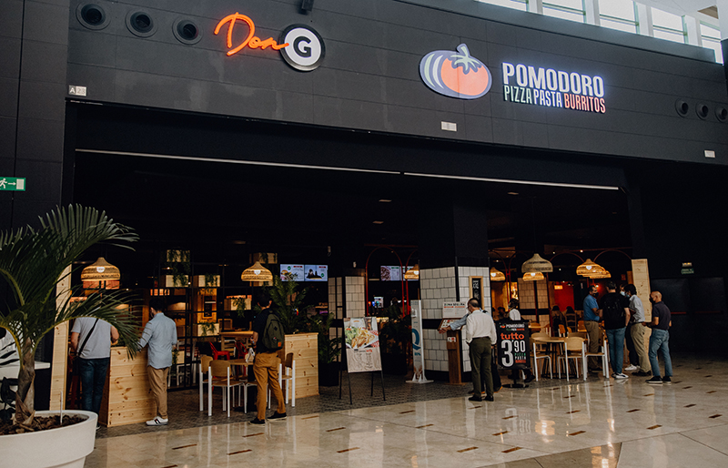 Pomodoro apertura Nueva Condomina restauración comida italiana noticias retail