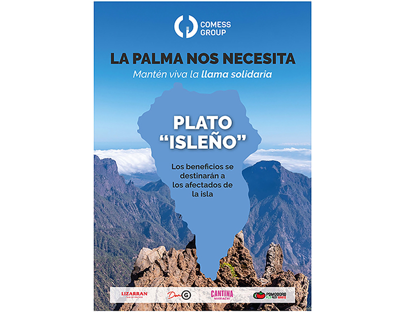 Comess Group apoyo La Palma restauración noticias retail
