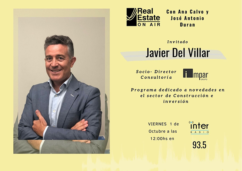 Javier del Villar invitado Real Estate On Air noticias retail