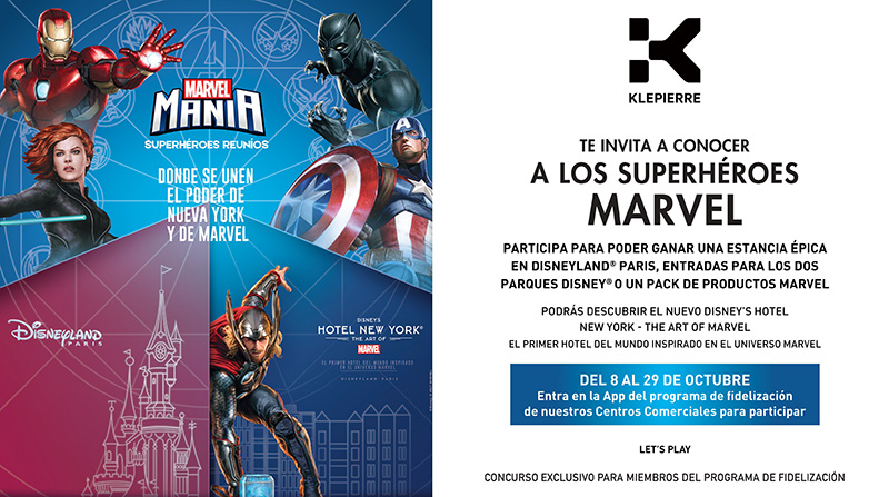 Klépierre app fidelización campaña Disney noticias retail