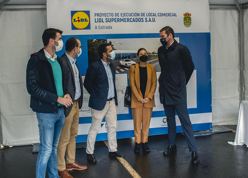 Lidl Estrada obras supermercado Galicia noticias retail