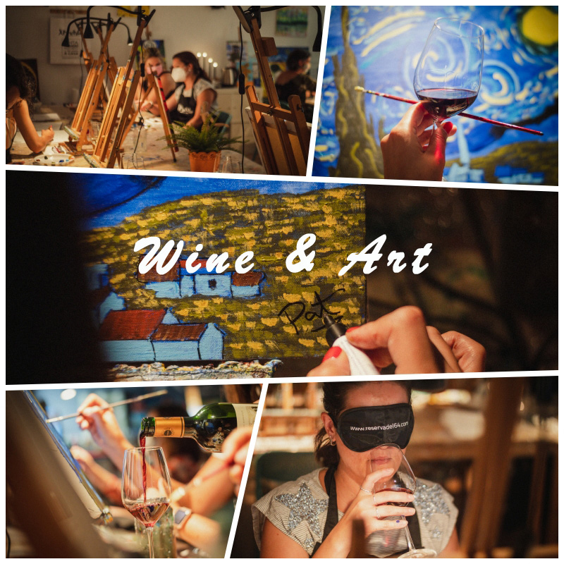 Wine Art arte musica vino experiencia xpresarte reservadel64 teambuilding ocio madrid noticias retail