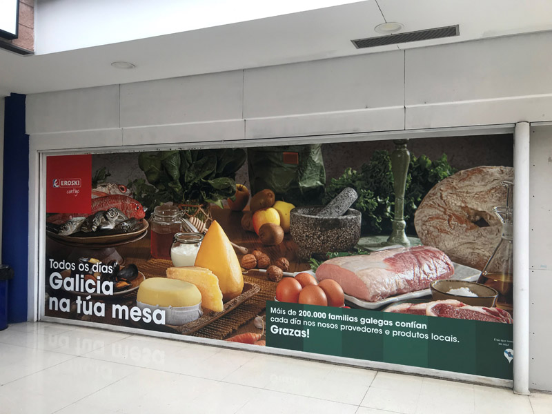 A Barca centro comercial aperturas Eroski Distrito Estudio Galicia noticias retail