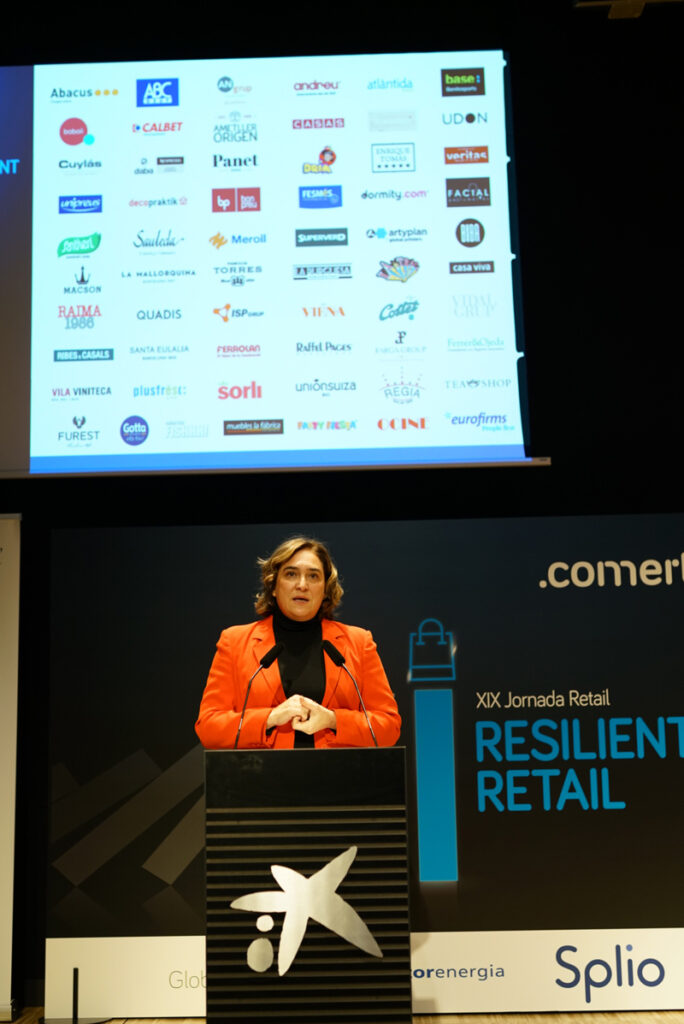 Comertia jornada retail Ada Colau