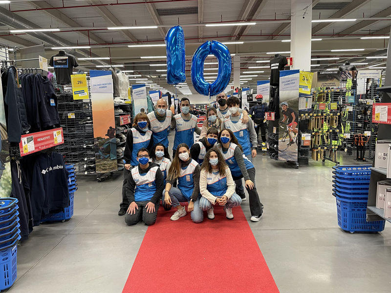 Decathlon Cocentaina Alicante tienda aniversario deporte noticias retail