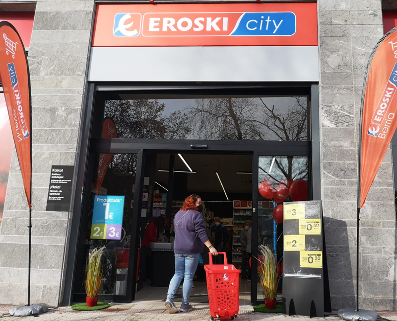 Eroski City franquicia Errenteria apertura País Vasco supermercado noticias retail