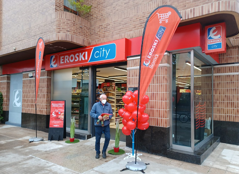 Eroski supermercado franquicia City Salbatierrabide Vitoria apertura expansion noticias retail