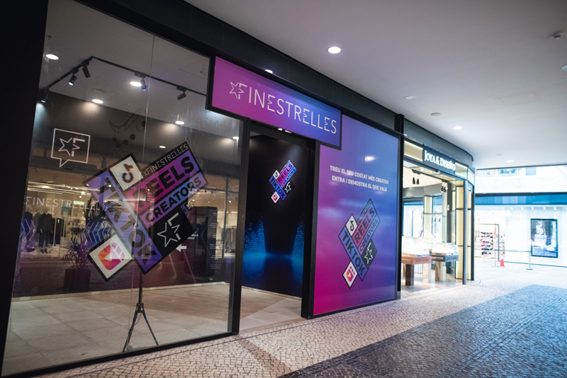 Finestrelles espacio Creator TikTok Reels redes sociales noticias retail