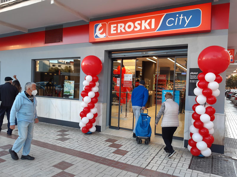 Eroski City apertura franquicia Málaga supermercado