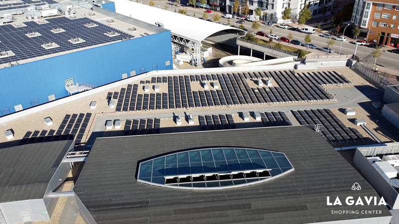 Klepierre inversion placas solares sostenibilidad La Gavia Madrid noticias retail