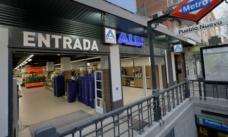 Aldi apertura Madrid calle Alcalá