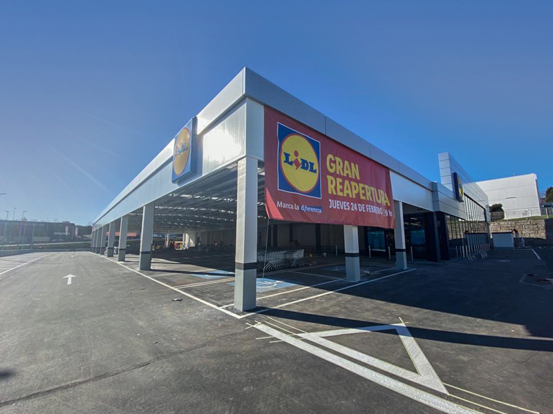 Lidl Santiago reapetura