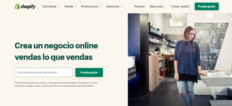 Shopify transformación digital