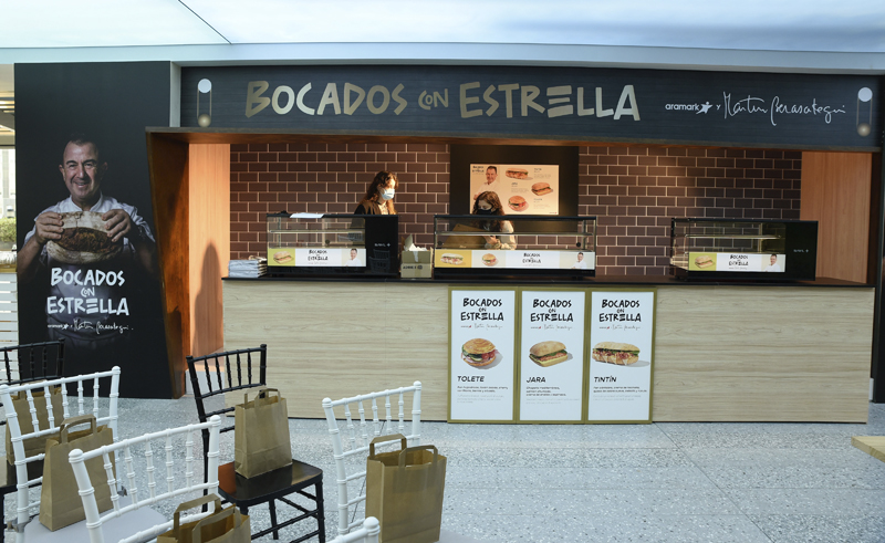 Bocados con estrella Aramark Berasategui