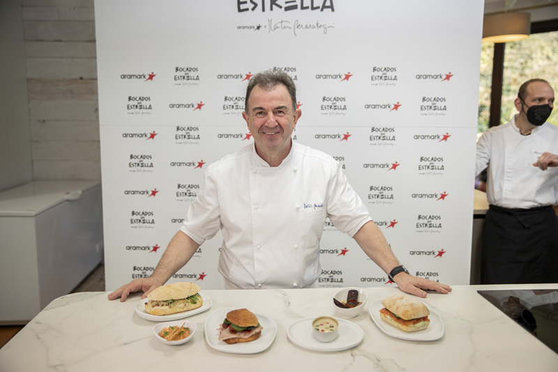 Bocados con estrella Aramark Berasategui