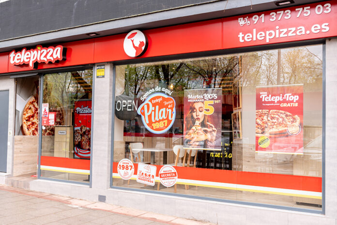 Fachada_Telepizza Telepizza Ciudad Rodrigo