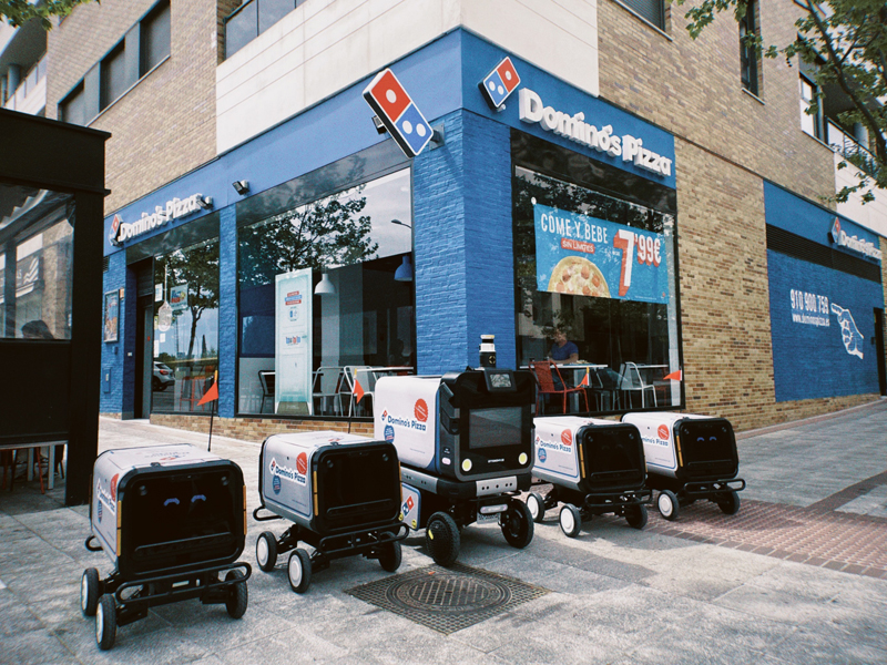 Domino's Pizza robots