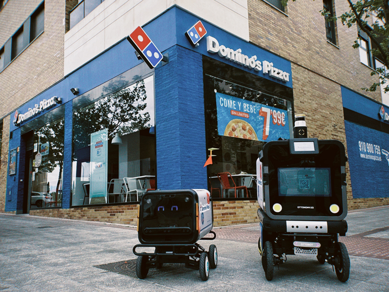 Domino's Pizza robots