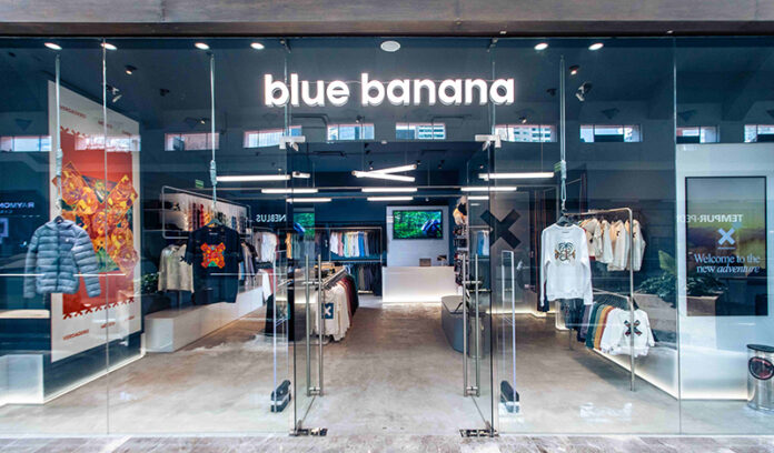 Tienda física México_Blue Banana Nuevo establecimiento de Blue Banana en México