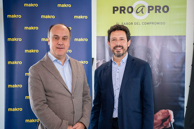 David Martínez Fontano (Makro) y Josep Guasp (Pro a Pro)