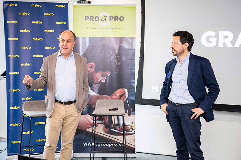 David Martínez Fontano (Makro) y Josep Guasp (Pro a Pro)