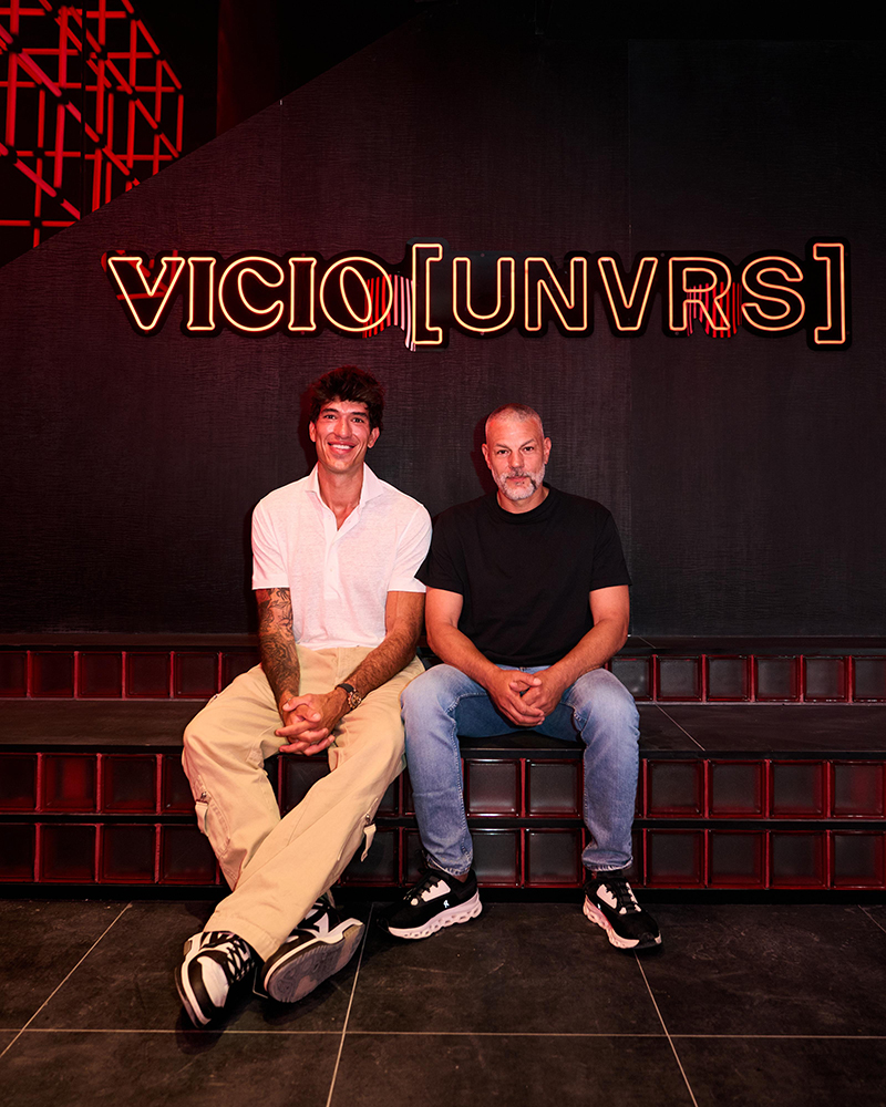 Aleix Puig, cofundador y presidente de VICIO y Yann Pissenem, propietario, CEO y fundador de The Night League y Ushuaïa Entertainment