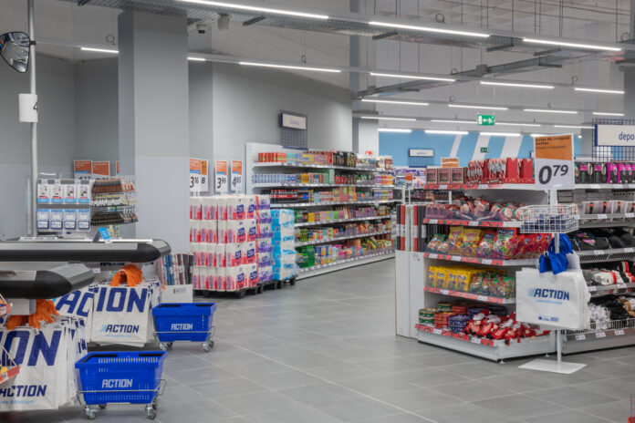 Action apertura tienda
