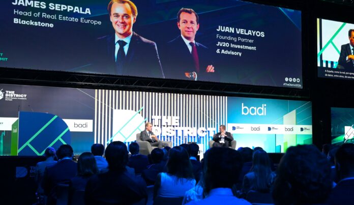James Seppala, Responsable de Real Estate de Blackstone en Europa, en la última edición de The District