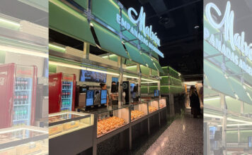 Empanadas Malvón inaugura un espacio en el Bernabéu Market