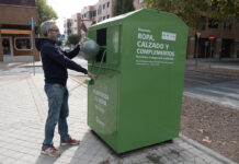 Humana participa en un proyecto europeo de depósito y devolución de textiles usados