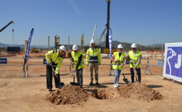 JYSK coloca la primera piedra de su nuevo centro logístico en Almenara (Castellón)