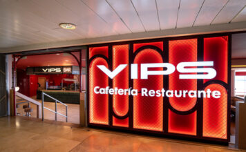 Vips apuesta por el travel retail de la mano de Areas con su primera apertura en la Terminal 2 de Madrid
