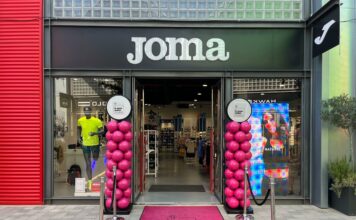 Joma reabre su tienda en La Torre Outlet Zaragoza tras una reforma integral