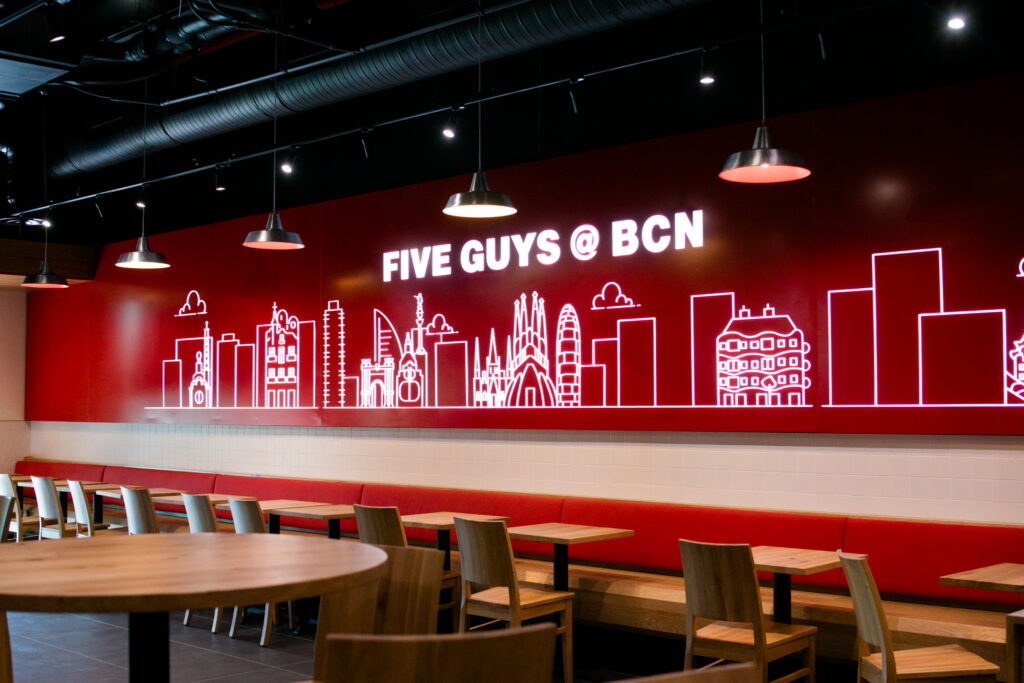 Five Guys - Aeropuerto Bcn1