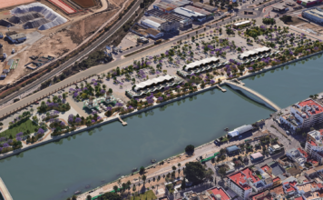 Arrancan las obras de RioMarina, nuevo destino de ocio familiar y restauración en la Bahía de Cádiz